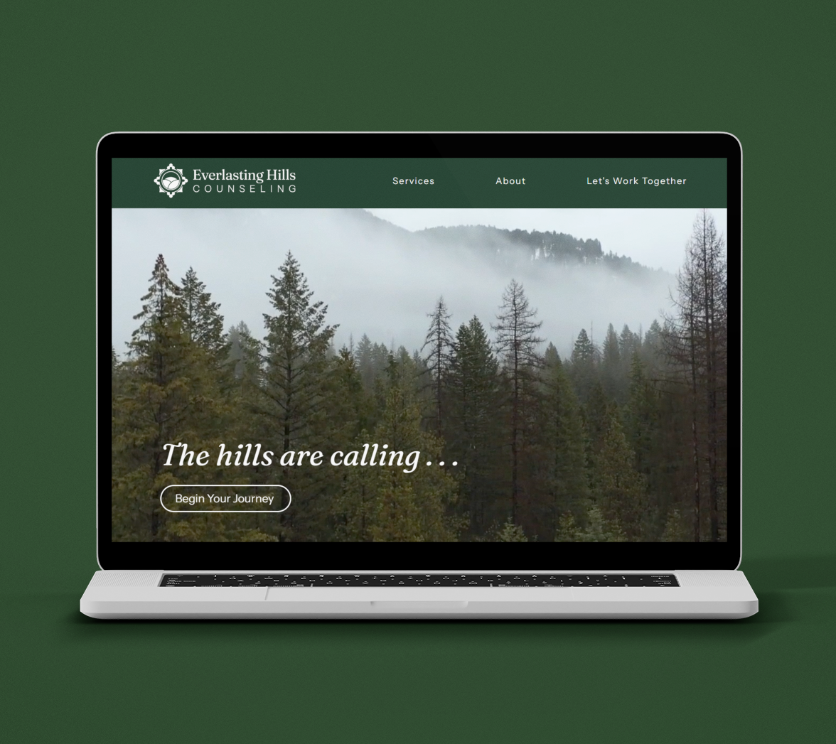 Everlasting Hills Counseling website